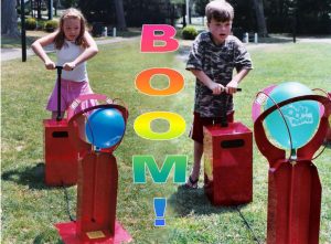 Boom blaster balloon popping game