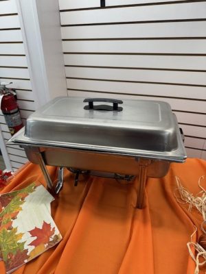Stainless Chafers  8 Qt Stand (include covers)