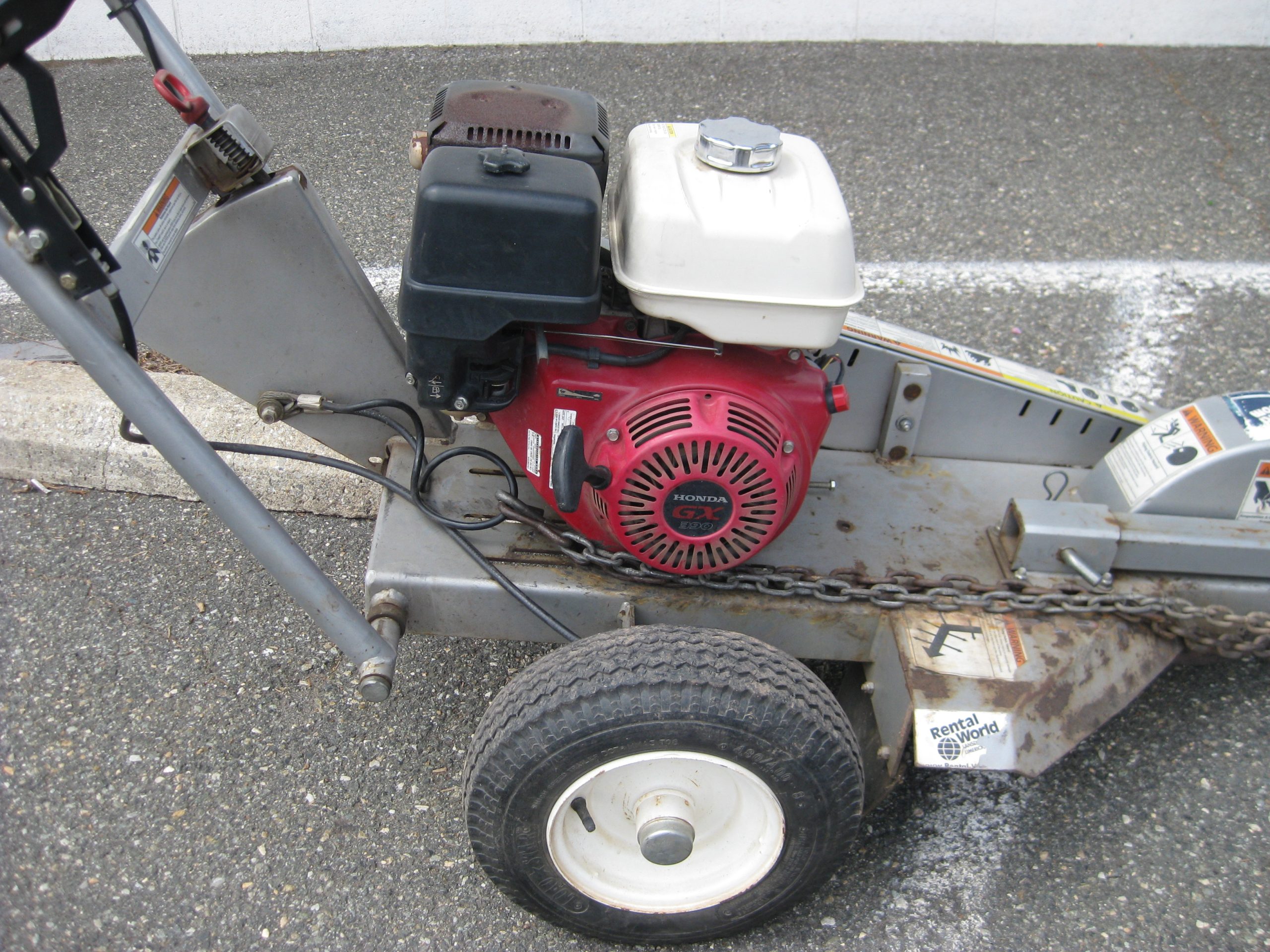 Stump Grinder: 13 HP Engine - Image 7