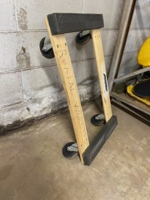 Four Wheel Dolly:  500 lbs. capacity