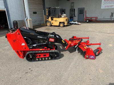 Rake - Direct Drive Power Box Rake for Dingo - Rental-World