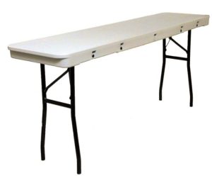 Table- 8ft x 18in Long Commercialite