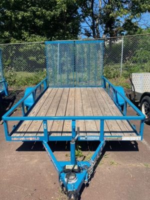 Trailer 6'x12' w/ Gate (w/ Electric Brakes)